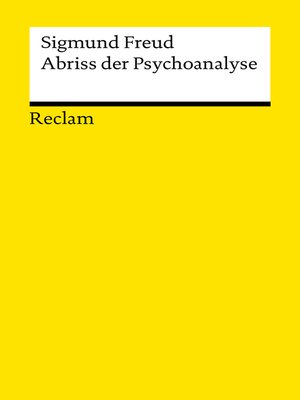 cover image of Abriss der Psychoanalyse